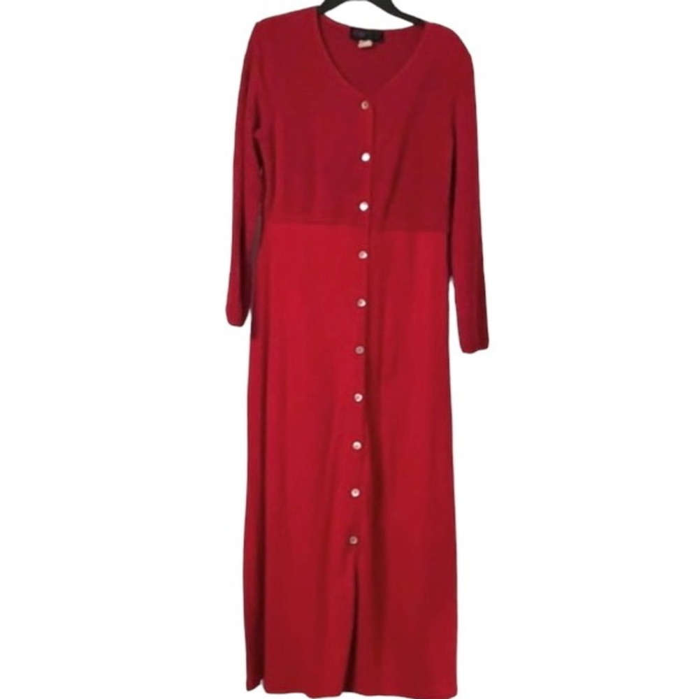 Nice terry knit maxi dress. Med